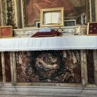 La capilla dedicada a las reliquias de "los nuevos mártires" de América