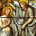 Vidriera del Bautismo del Señor