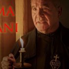 El actor Valentín Paredes, encarnando al pasionista padre Germán de San Estanislao.