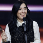 Alauda Ruiz de Azúa, directora de Los Domingos, al recoger el Premio Feroz