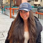 Andrea Payán en marzo de 2025; se ha bautizado en abril de 2026, en la Vigilia Pascual, defiende el matrimonio y la familia