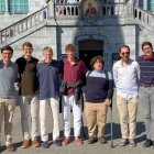 Los nuevos alumnos del seminario Nuestra Señora de los Ángeles, en Getafe,