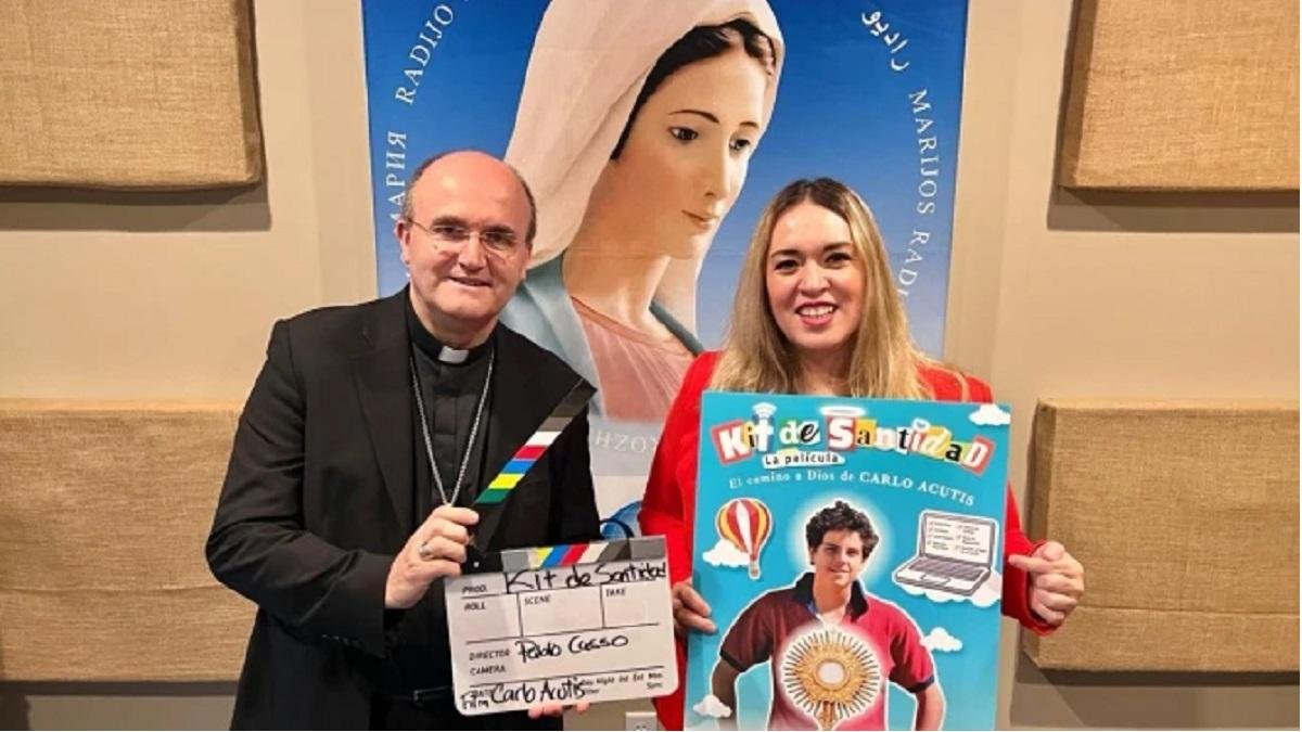Gaby Jácoba y el obispo Munilla colaboran en Kit de Santidad para explorar la figura de Carlo Acutis
