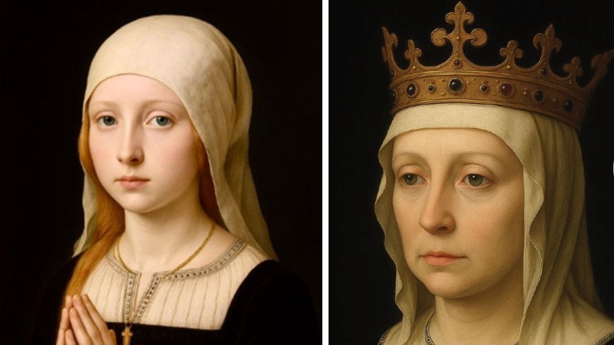 Así sería la reina, según los trabajos de investigaciones académicas y la propia Comisión Isabel la Católica.