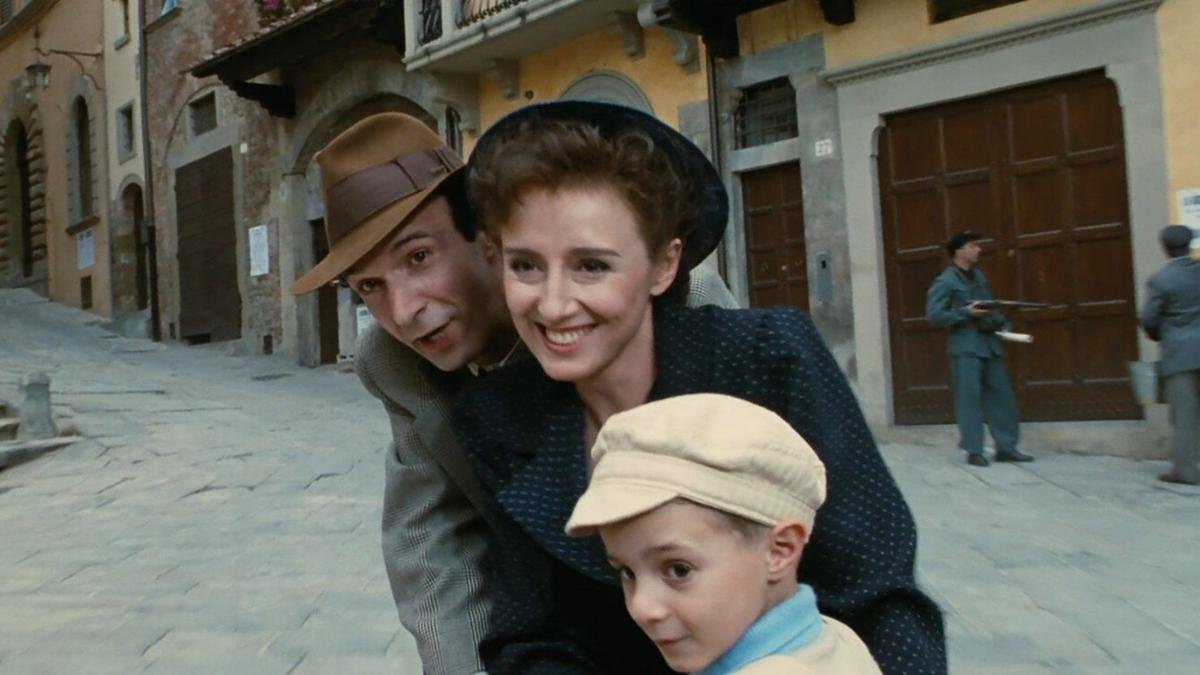Una escena de 'La vida es bella', de Roberto Benigni, una de las películas favoritas del Papa.