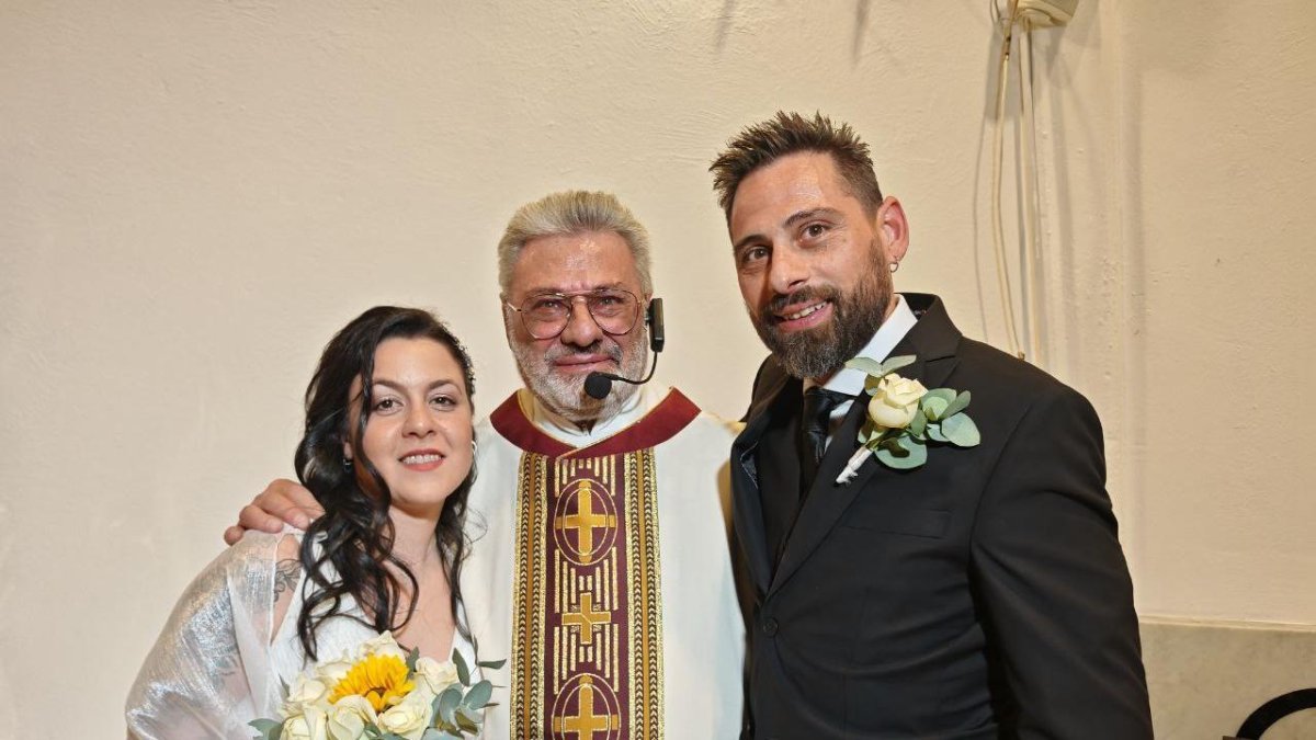 Don Carlo celebró recientemente en México el matrimonio de su hijo Roberto y de su nuera Sara.