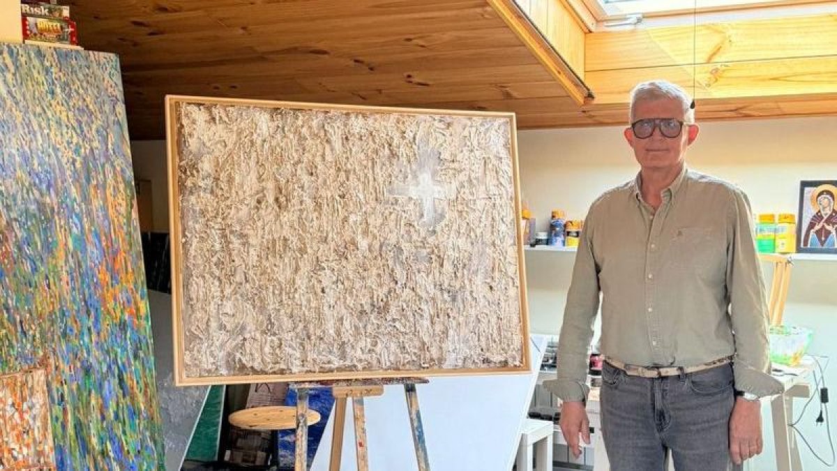 León XIV recibirá un cuadro de Paco Pou, artista, empresario y pionero de la televisión privada en España
