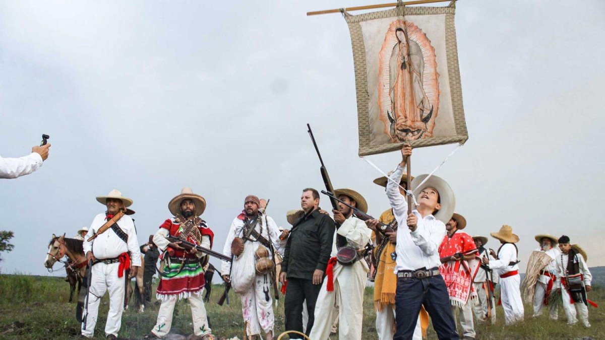 Un fotograma de Cristiada, la película de los cristeros mexicanos