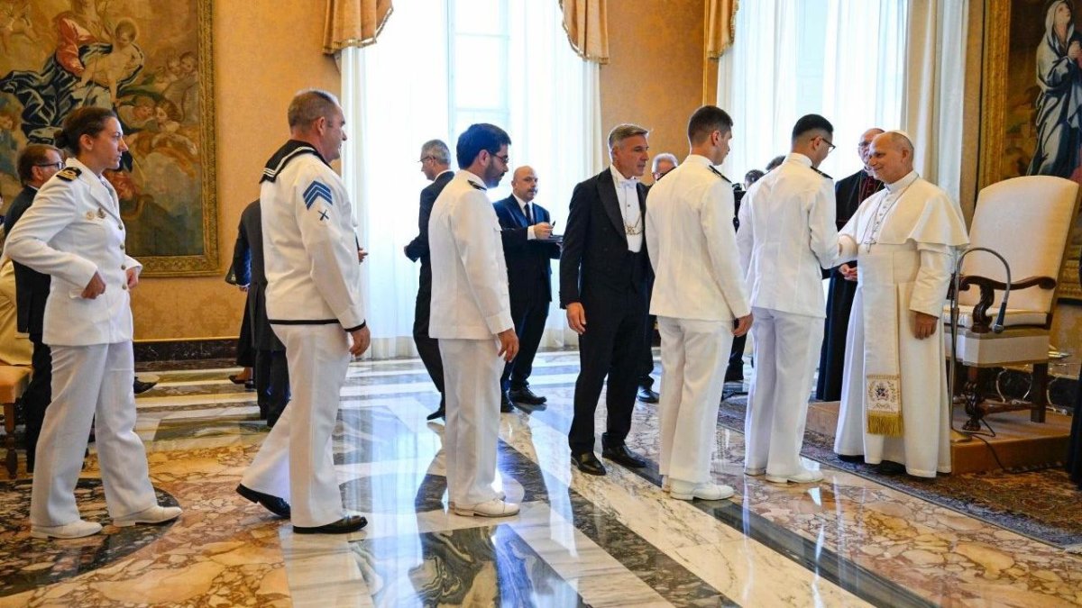 El Pontífice dedicó también palabras de gratitud a los capellanes del Ordinariato Militar.