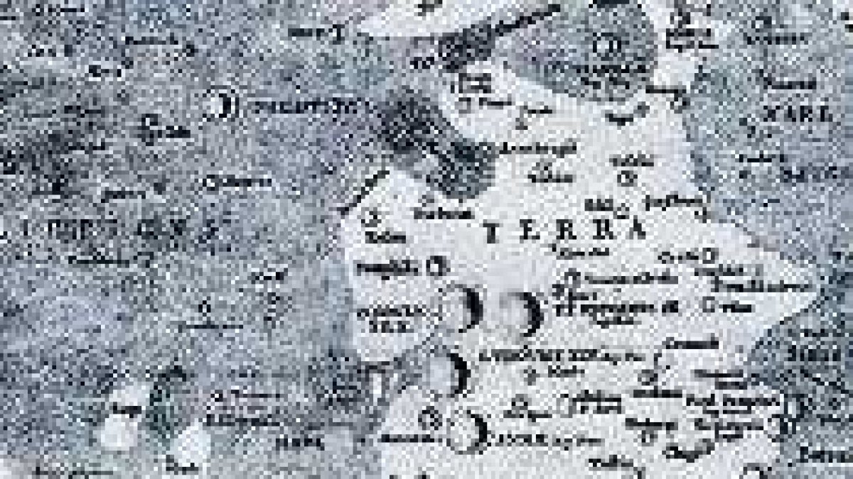 Los mapas del satélite están llenos de referencias a científicos religiosos