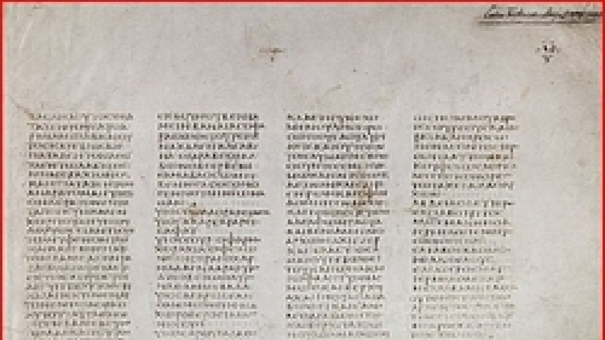 El Códex Sinaiticus será digitalizado