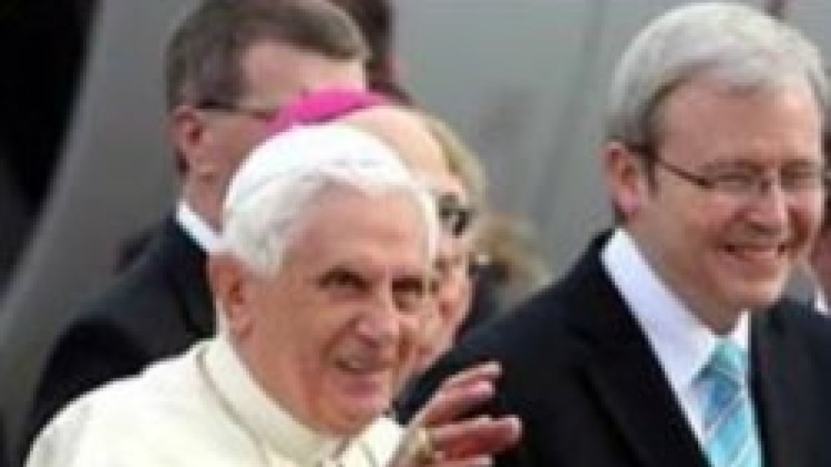 Benedicto XVI ya está en Sydney