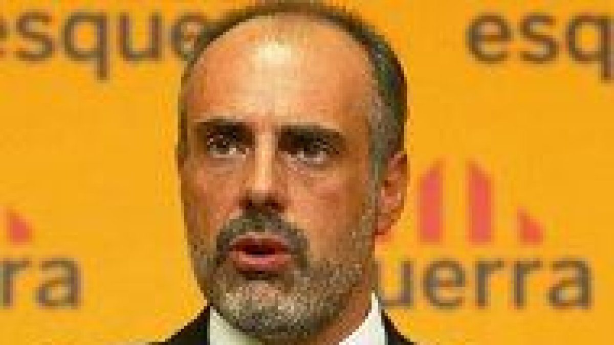 Joan Ridao, portavoz de ERC