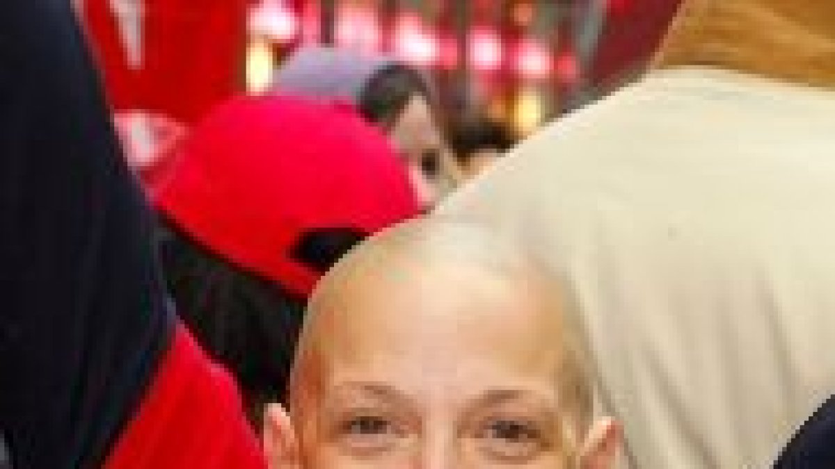 La modelo Sharon Blynn