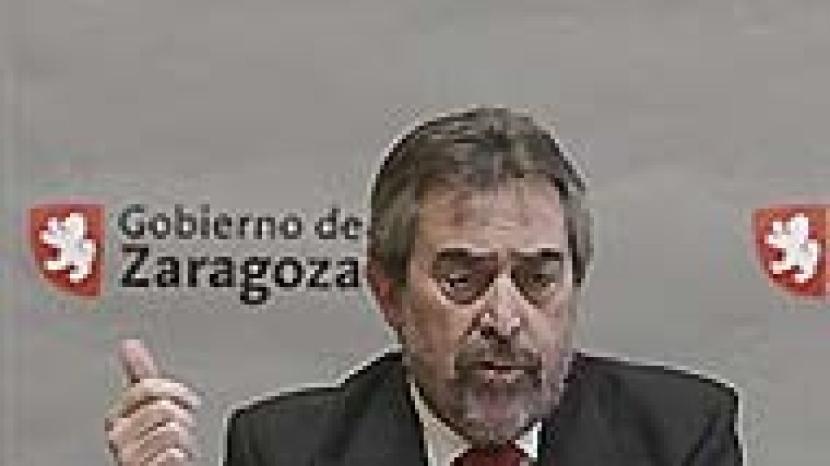 Juan Alberto Belloch, alcalde de Zaragoza