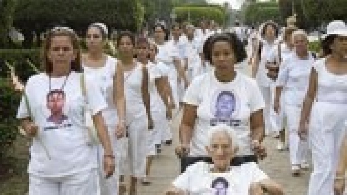 Damas de Blanco en La Habana