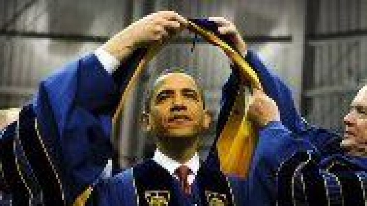 Obama en Notre Dame