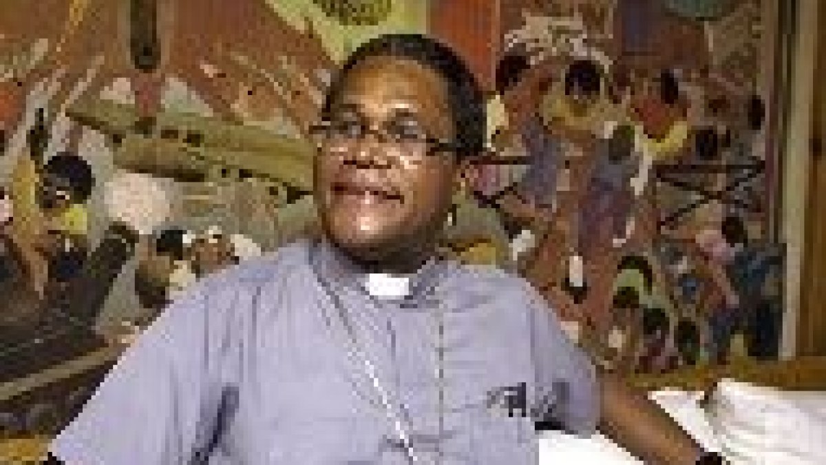 Monseñor Pierre Dumas, presidente de Cáritas Haití