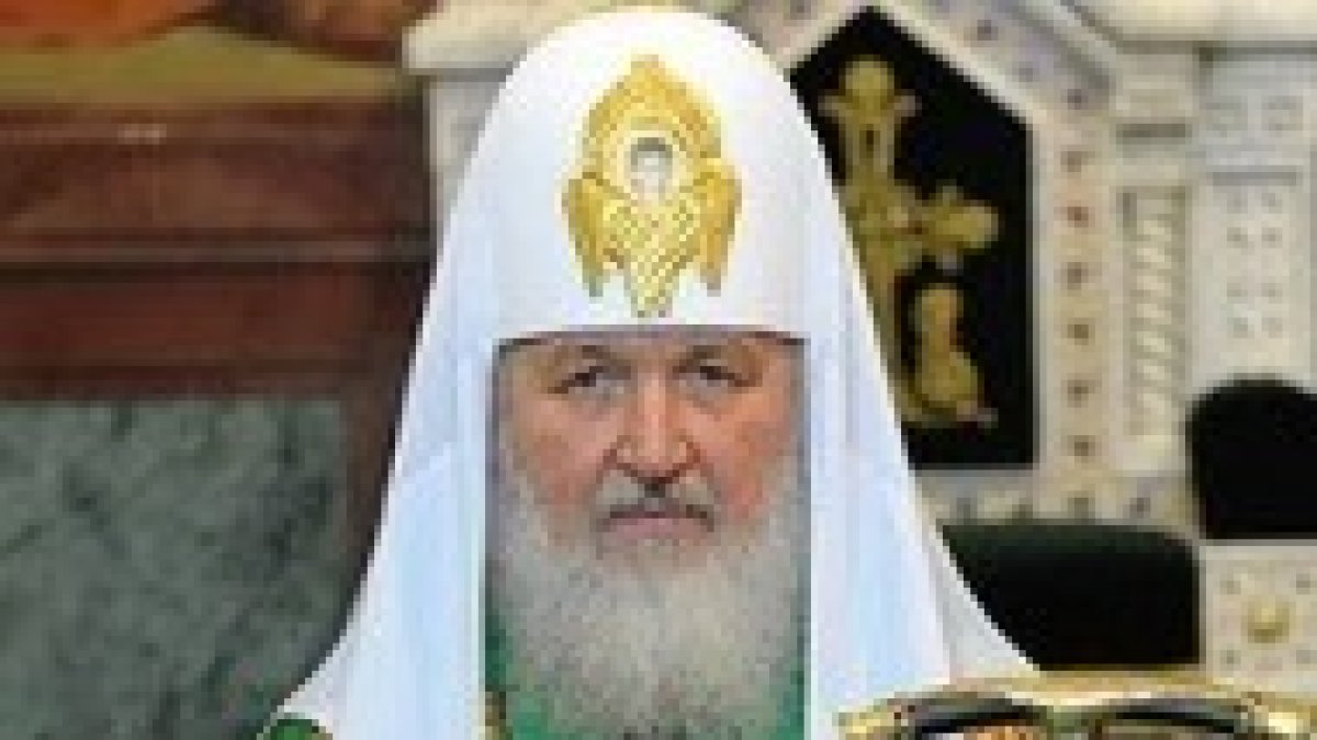 Su Beatitud Kirill, patriarca ortodoxo ruso