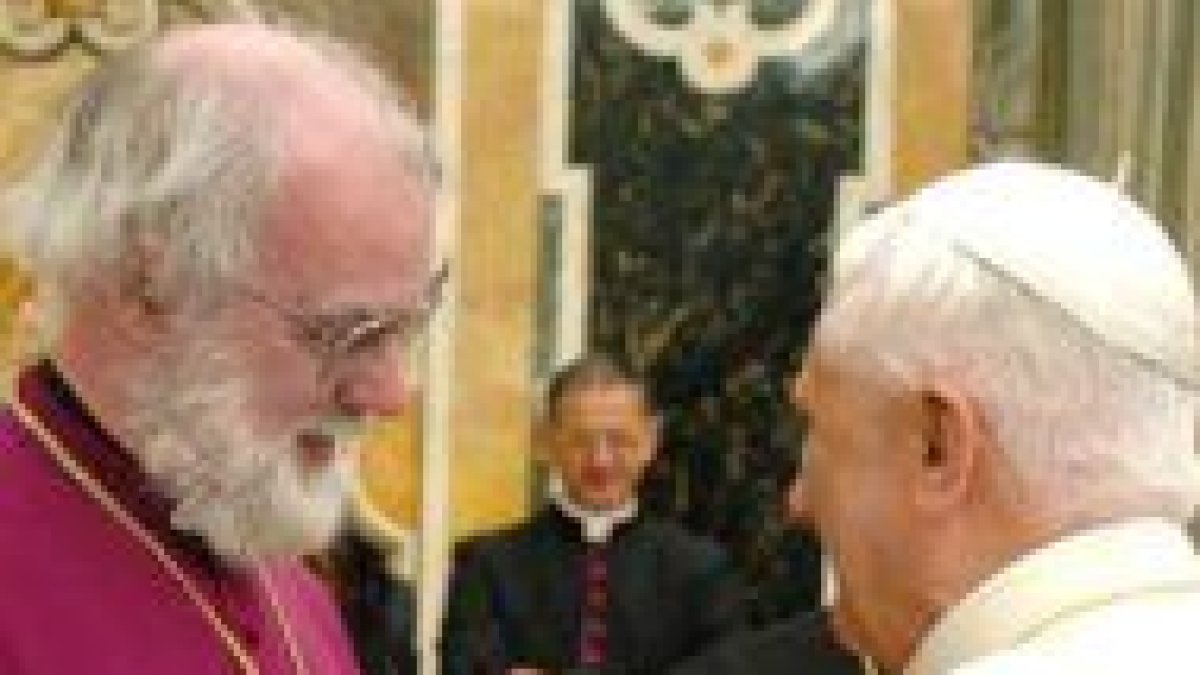 El Papa y el primado anglicano, Williams