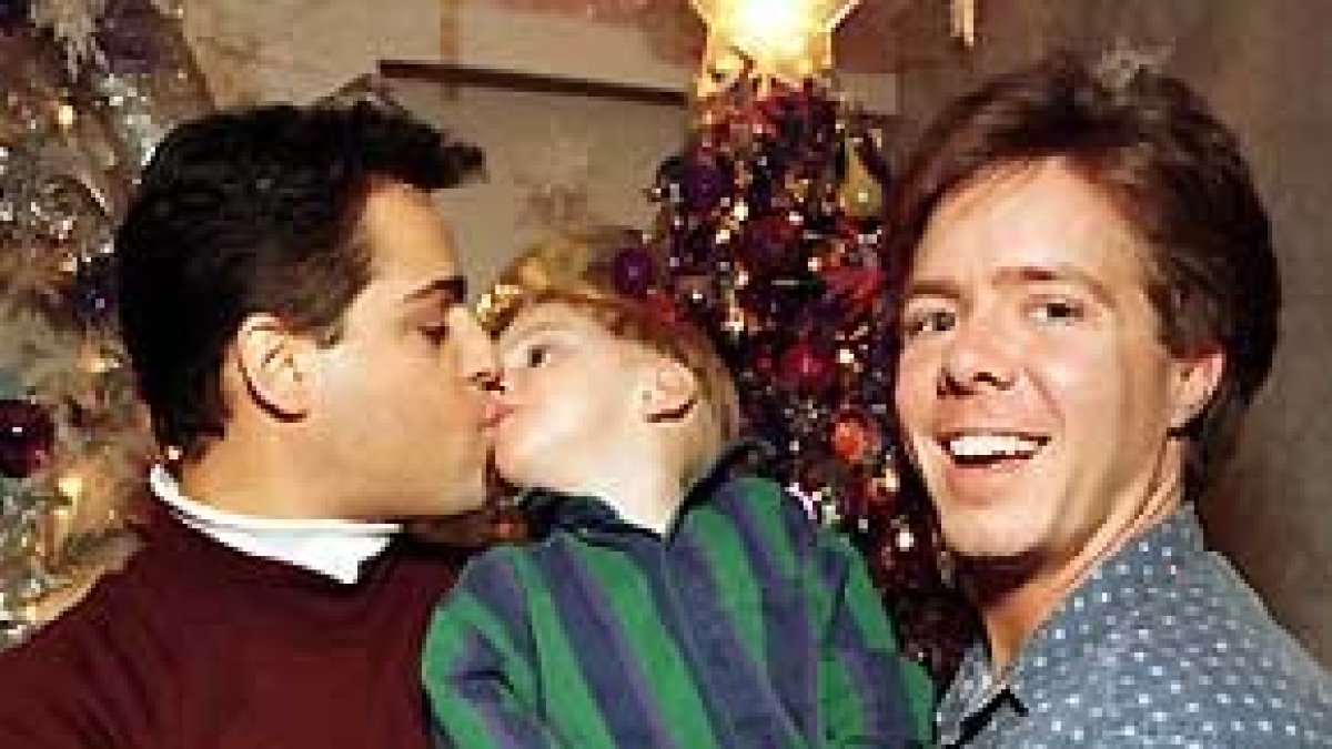 Una pareja de homosexuales