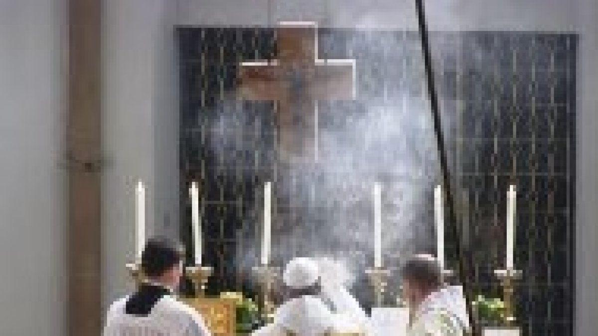 Monjes trapenses de la abadía de Mariawald