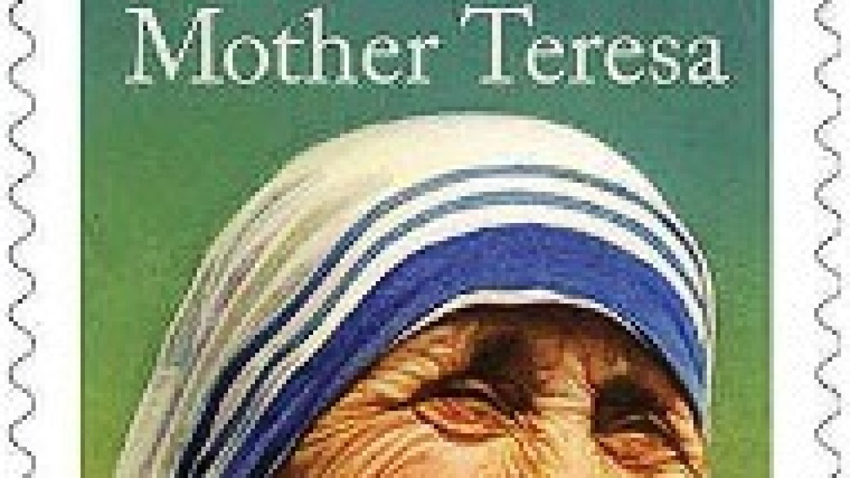 Sello de EEUU conmemorativo de la Madre Teresa