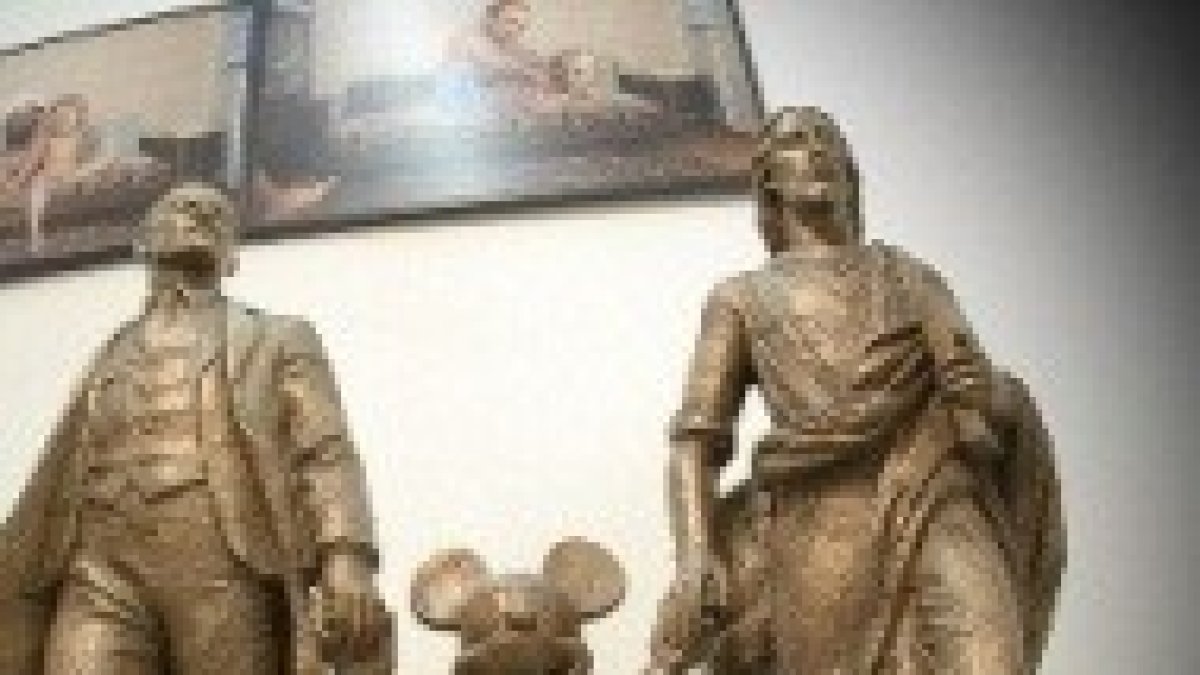 Jesucristo y Mickey Mouse en Arte Prohibido-2006