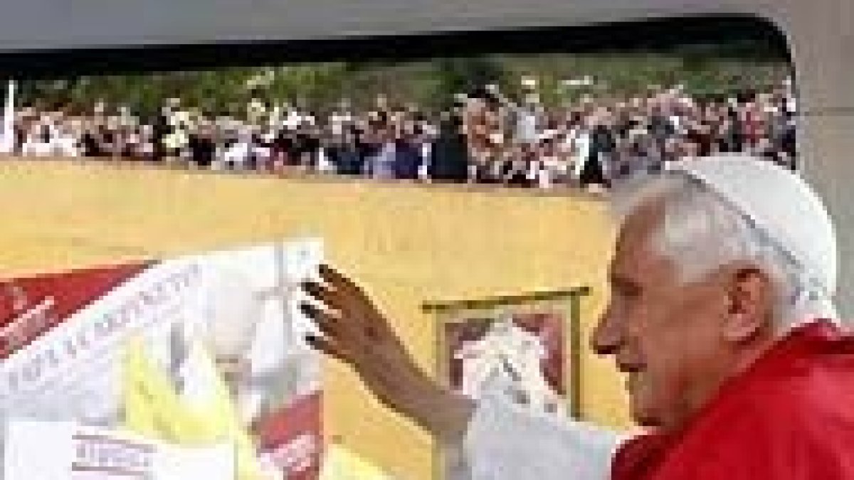 El Papa en Carpineto Romano.