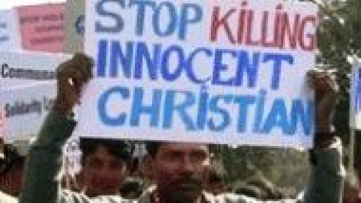 Protesta contra la persecución