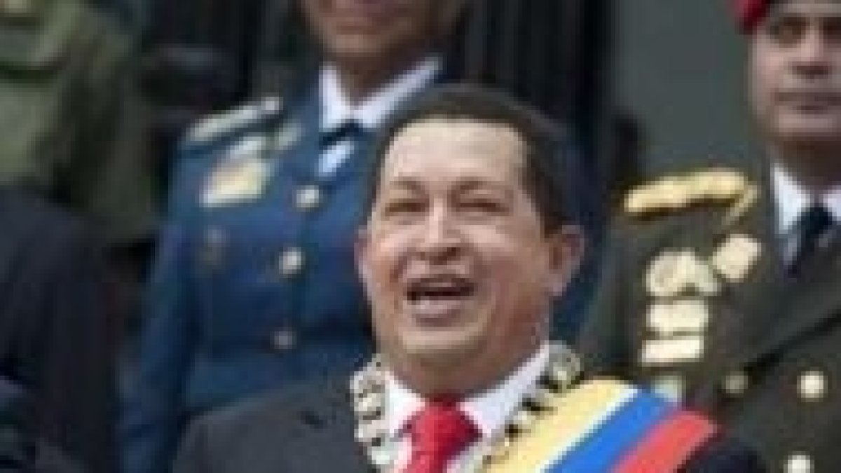 Hugo Chávez, presidente de Venezuela