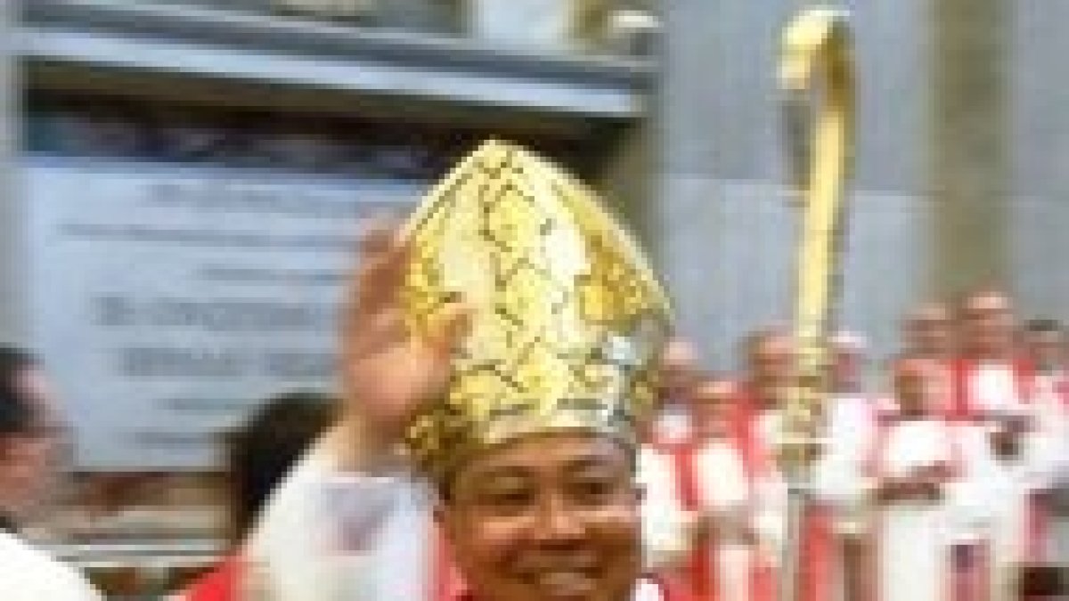 El nuncio papal en Haití, monseñor Bernardito Auza