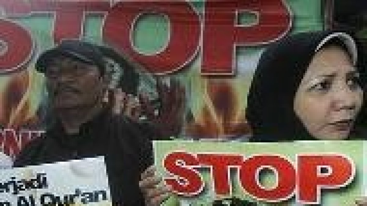 Manifestaciones en Indonesia contra la quema del Corán