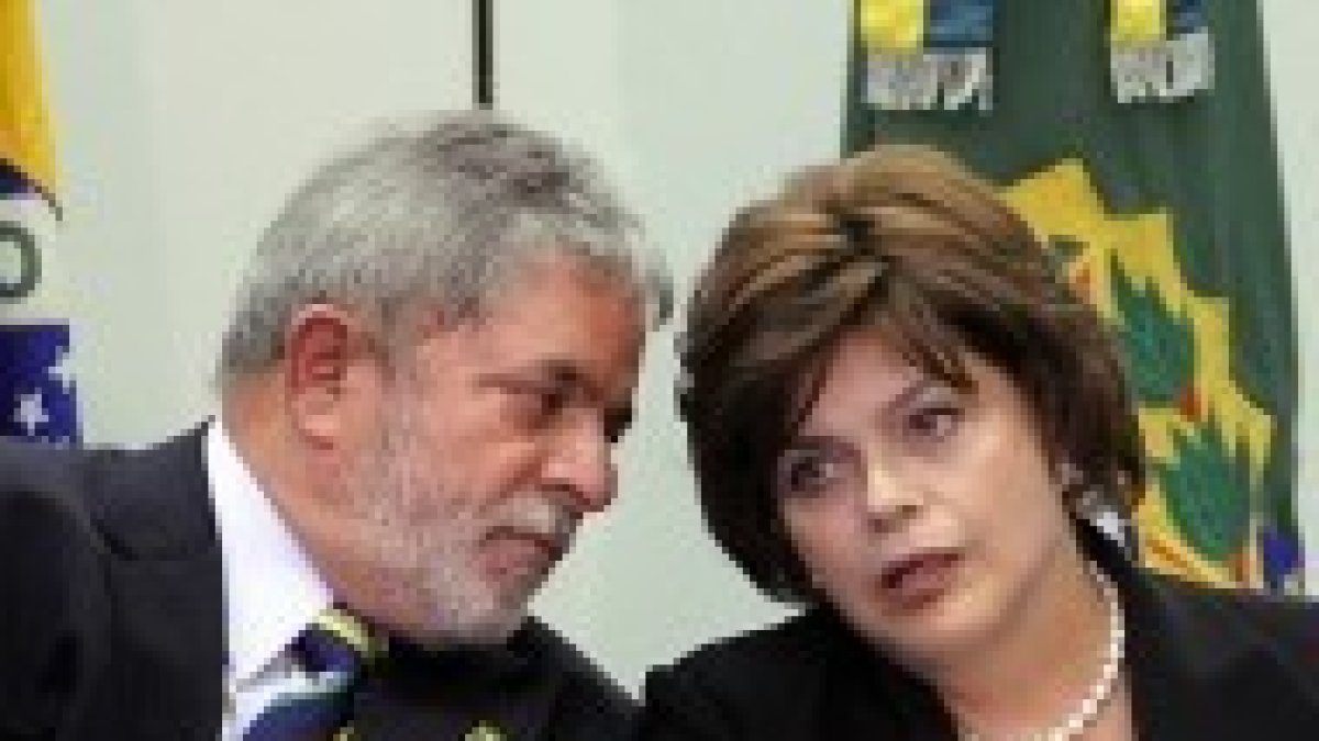 Lula y Dilma Rousseff