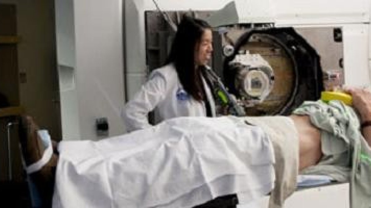 Una de las instalaciones contra el cáncer del Hospital Oncológico de Clatterbridge, que siguió el caso asombroso de Paul Callaghan