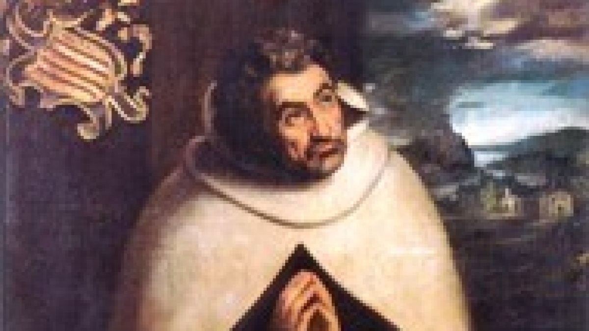 Retrato del Hermano Francisco del Niño Jesús que usa Juan del Carmelo para preservar su anonimato