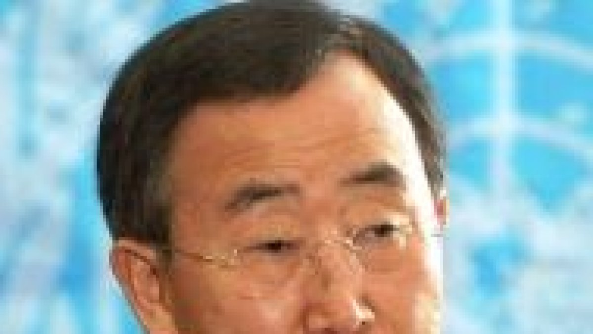 Ban Ki-moon, secretario general de la ONU
