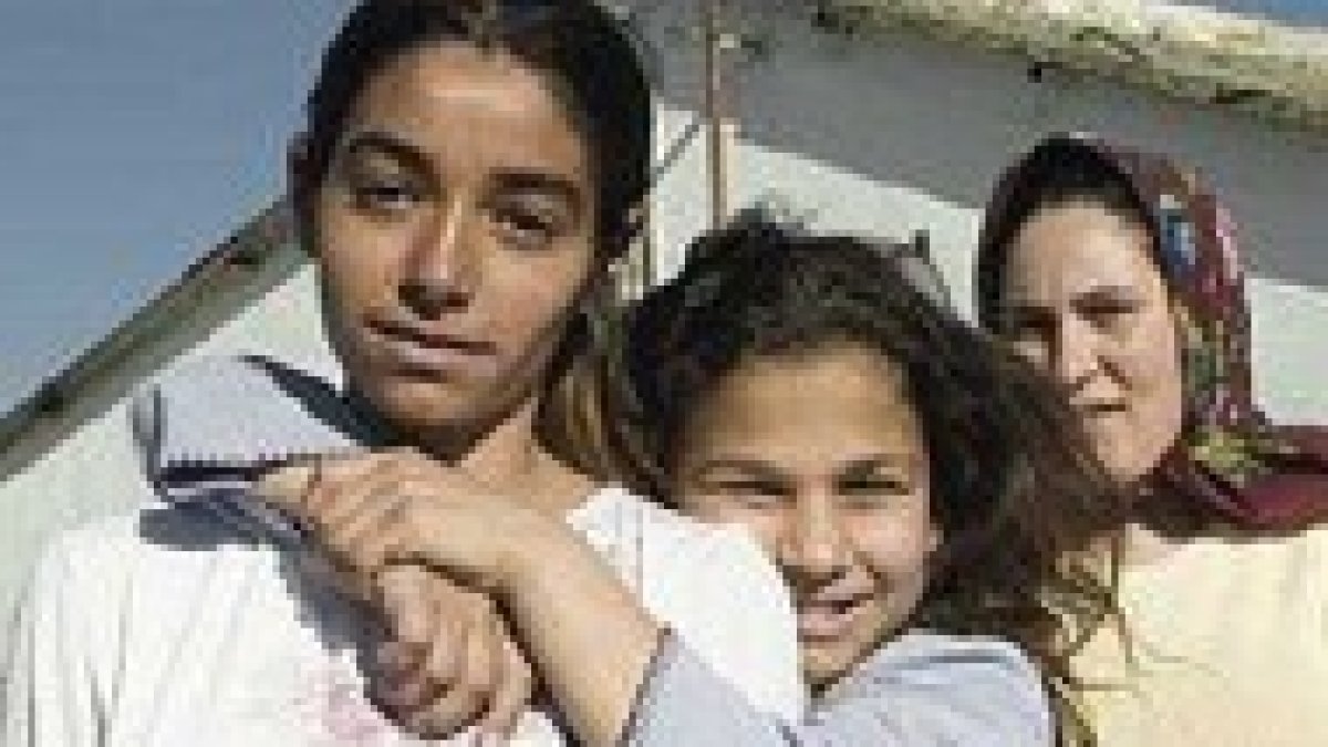 Niñas gitanas rumanas