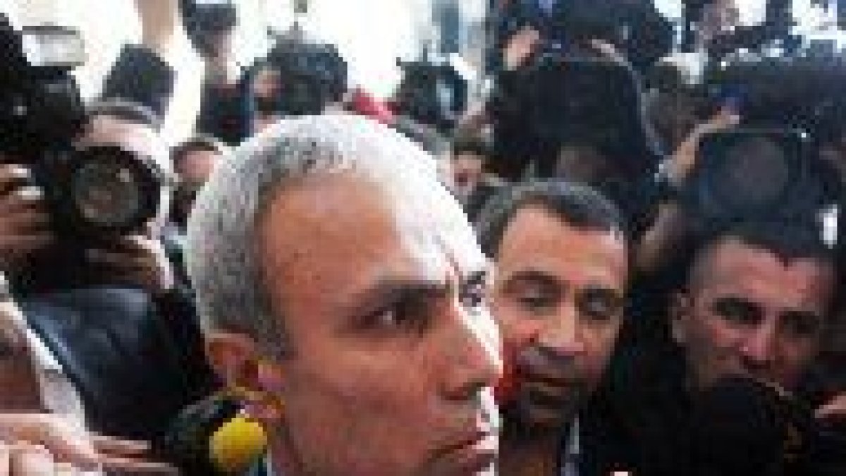 Alí Agca, al salir de la cárcel