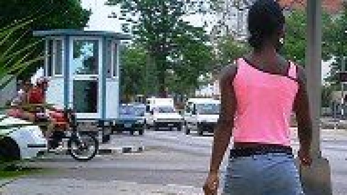 Una mujer cubana en La Habana