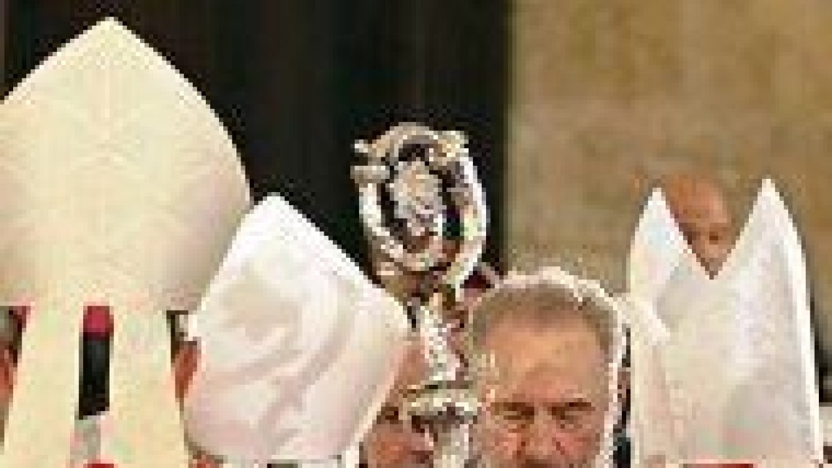 Fidel Castro, con el arzbispo de La Habana