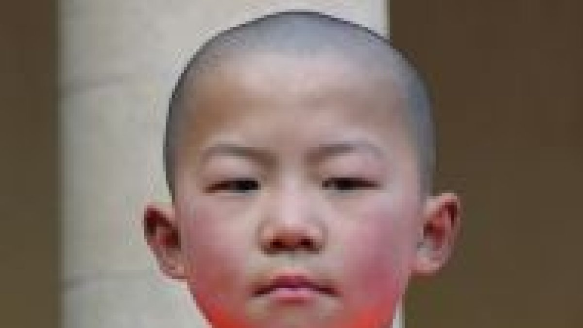 Un pequeño monje shaolin