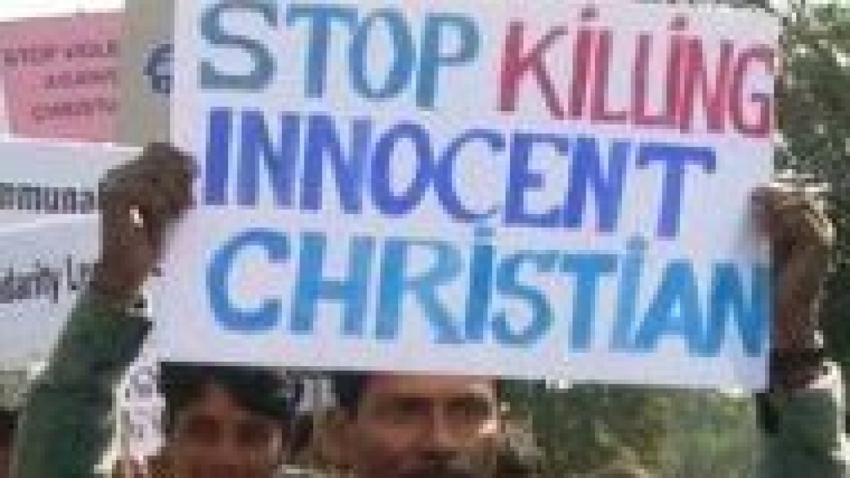 Cristianos perseguidos en la India