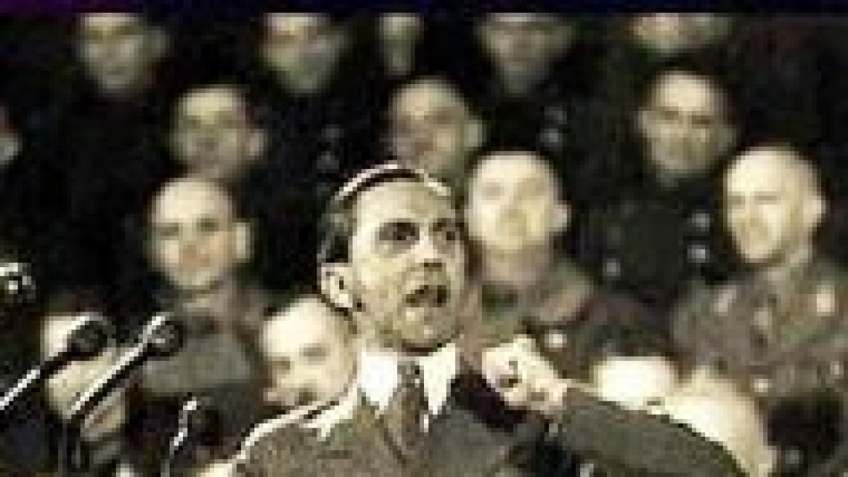 El ministro nazi de Propaganda, Joseph Goebbels