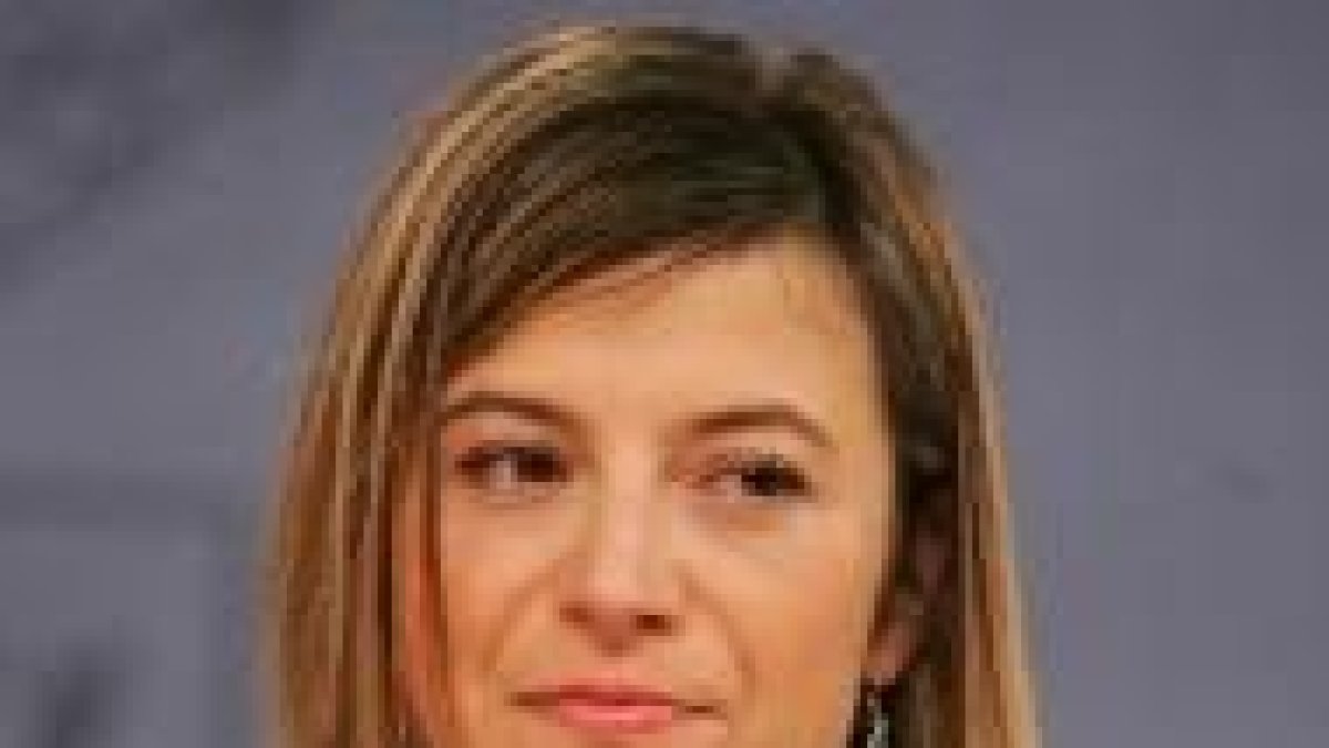 Bibiana Aído, ministra de Igualdad