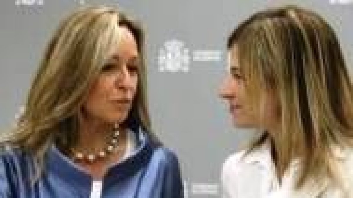 Las ministras Aído y Jiménez