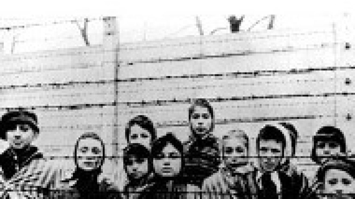 Niños judíos en Auschwitz