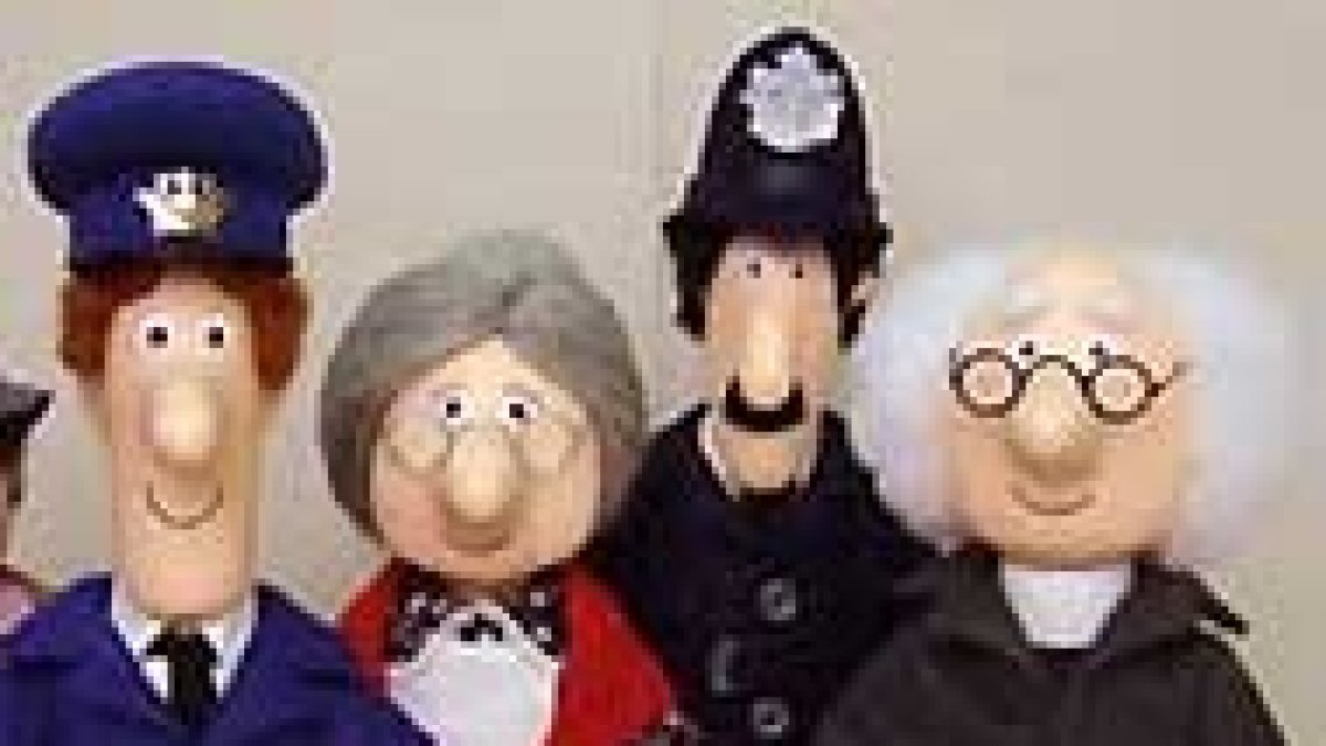 El reverendo Timms, entre otros arquetipos de la serie.