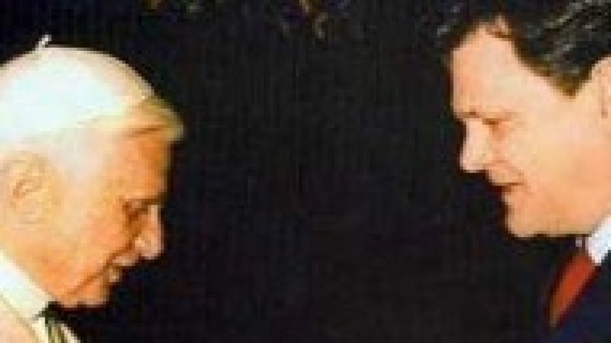 Benedicto XVI con Peter Seewald