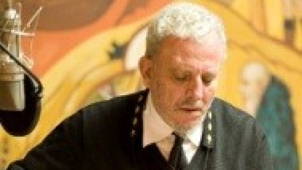 Kiko Argüello durante la grabación de su disco